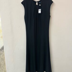 Ralph Lauren Elegant Black Midi Dress